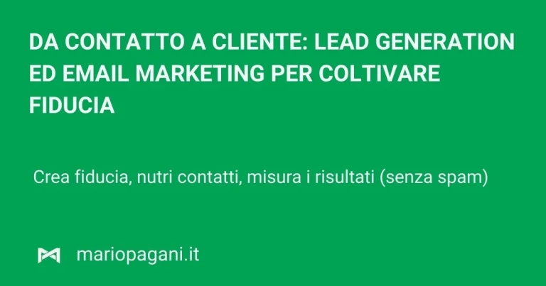 lead generation email marketing